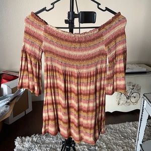 Off the shoulder blouse